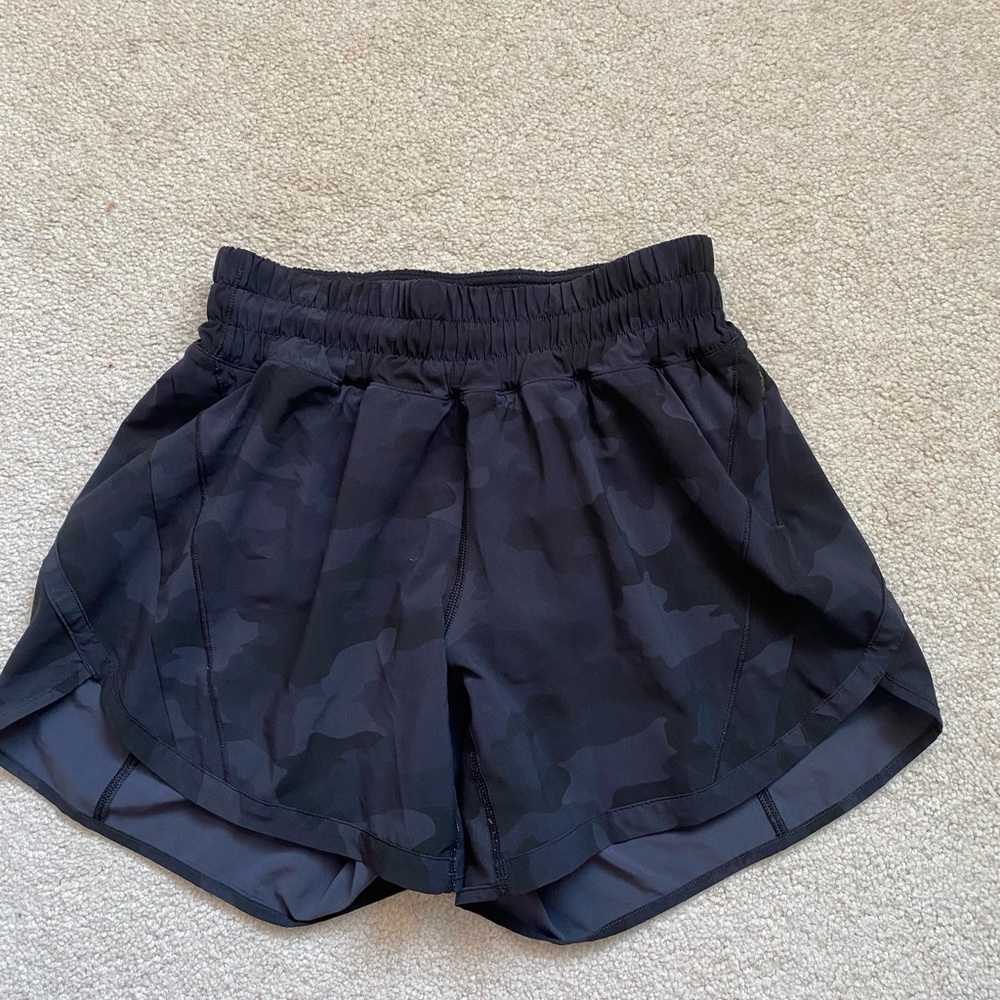 Lululemon Track That Mid Rise Shorts
